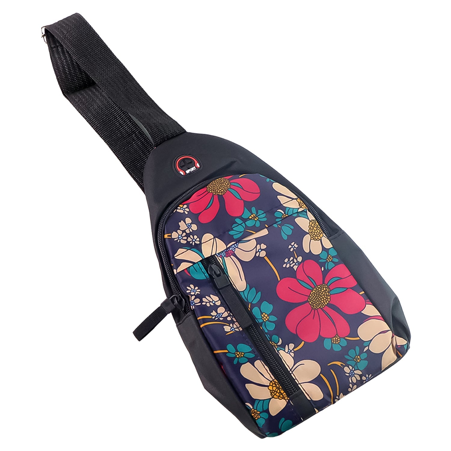 Waterproof Waist Bag – Shoulder Crossbody Bag with USB Charging Slot