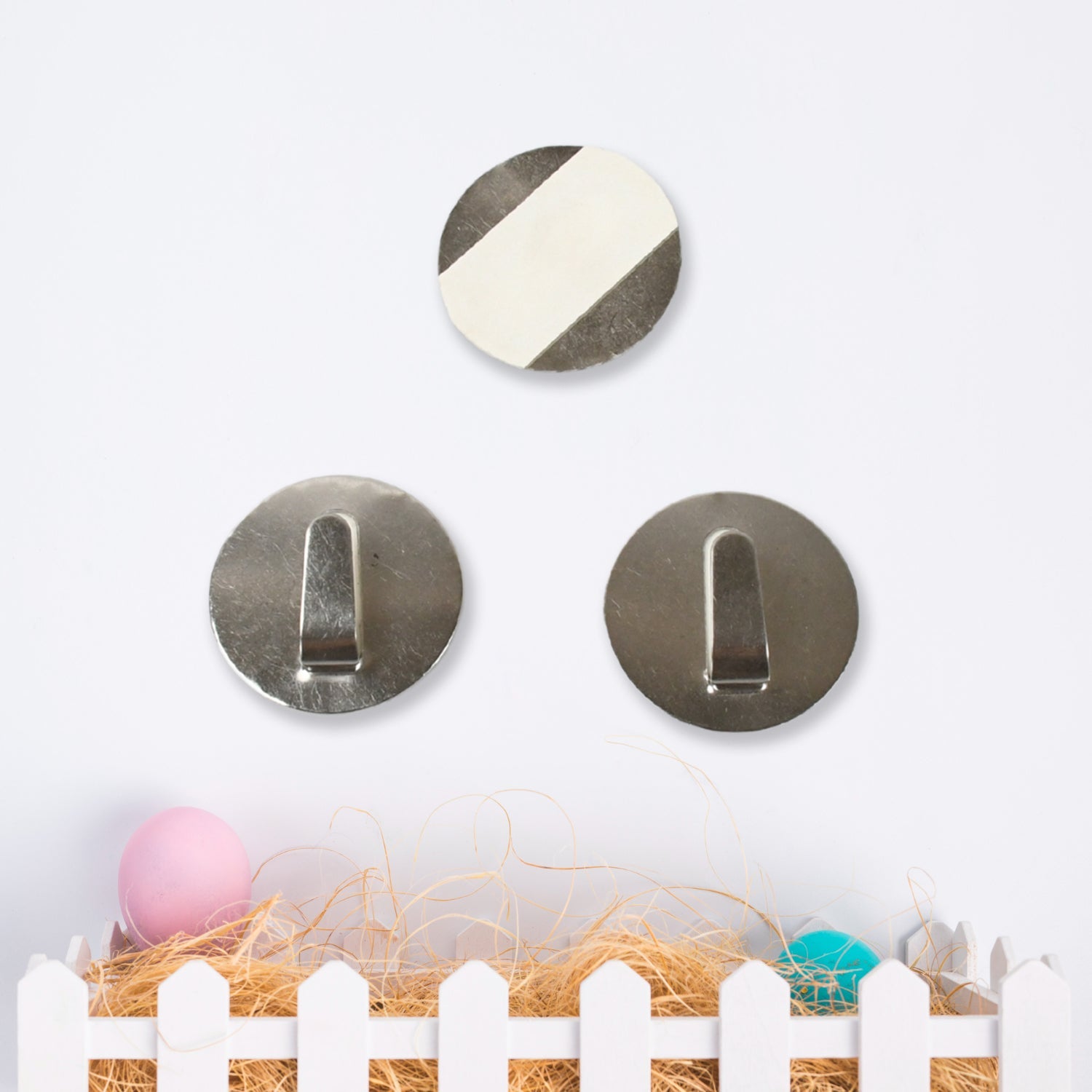 Self- Adhesive Hooks, for Hanging Robe Coat Towel Kitchen Bathroom and.
