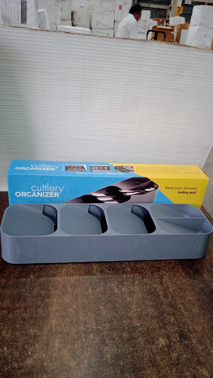 1 Pc Cutlery Tray Box Used For Storing Cutlery Items And Stuffs Easily And Safely