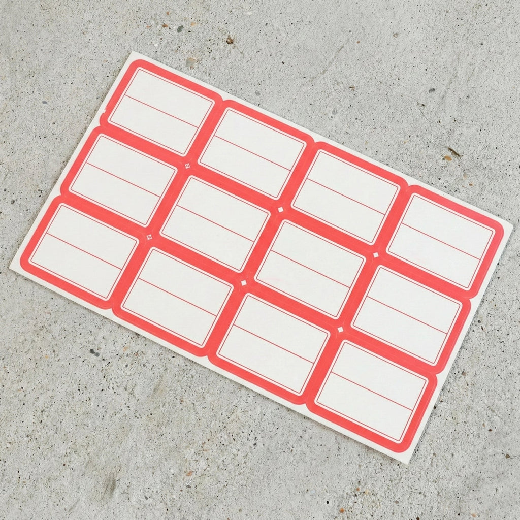 1 Sheets Self-Adhesive Label Stickers